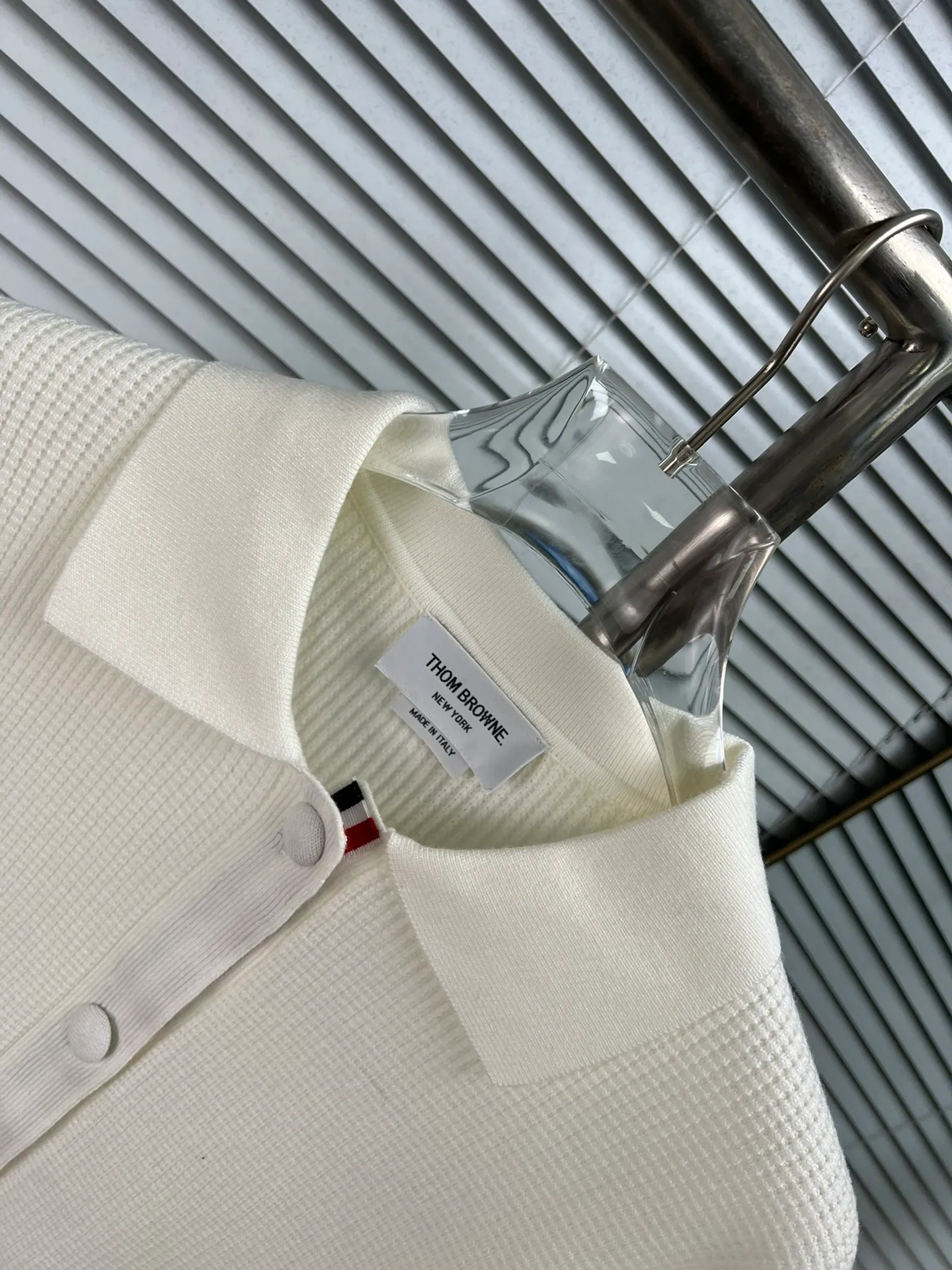 THOM BROWNE polo 📍𝐒𝐢𝐳𝐞Size： 0.1.2.（S.M.L.） 📍𝐃𝐞𝐭𝐚𝐢𝐥 ： ， ， ， ， ， ， ✌️